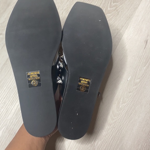 Black Studded Sandals - Picture 3 of 5